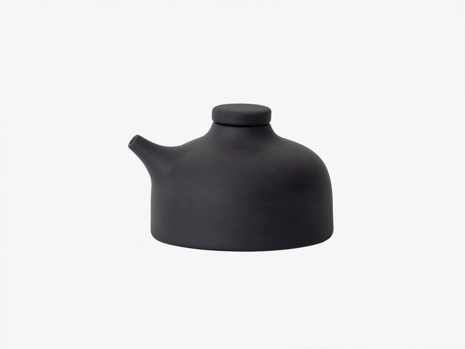 Design House Stockholm Sand Secrets tea pot, black